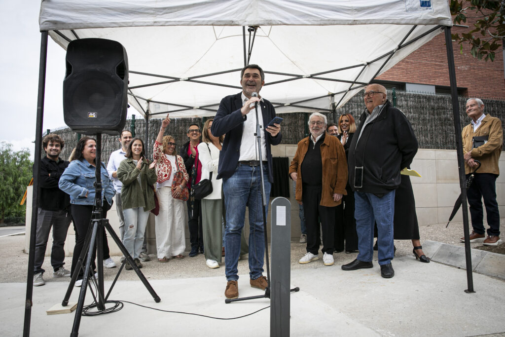 Inauguració del carrer Àlvar Suñol. Foto Oriol Casanovas.