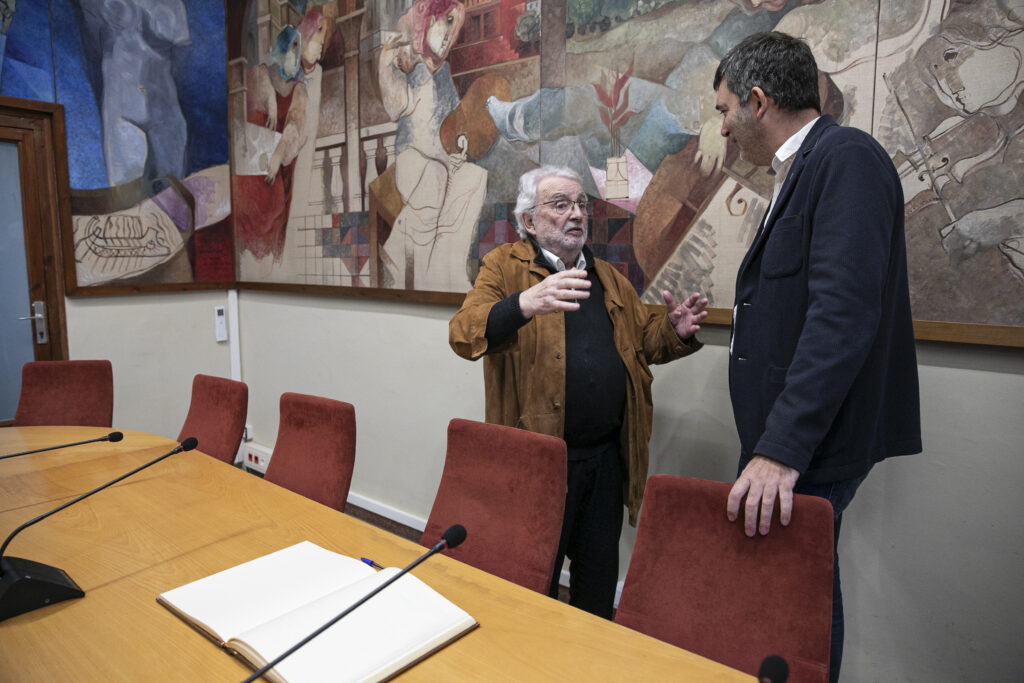 Inauguració del carrer Àlvar Suñol. Foto Oriol Casanovas.