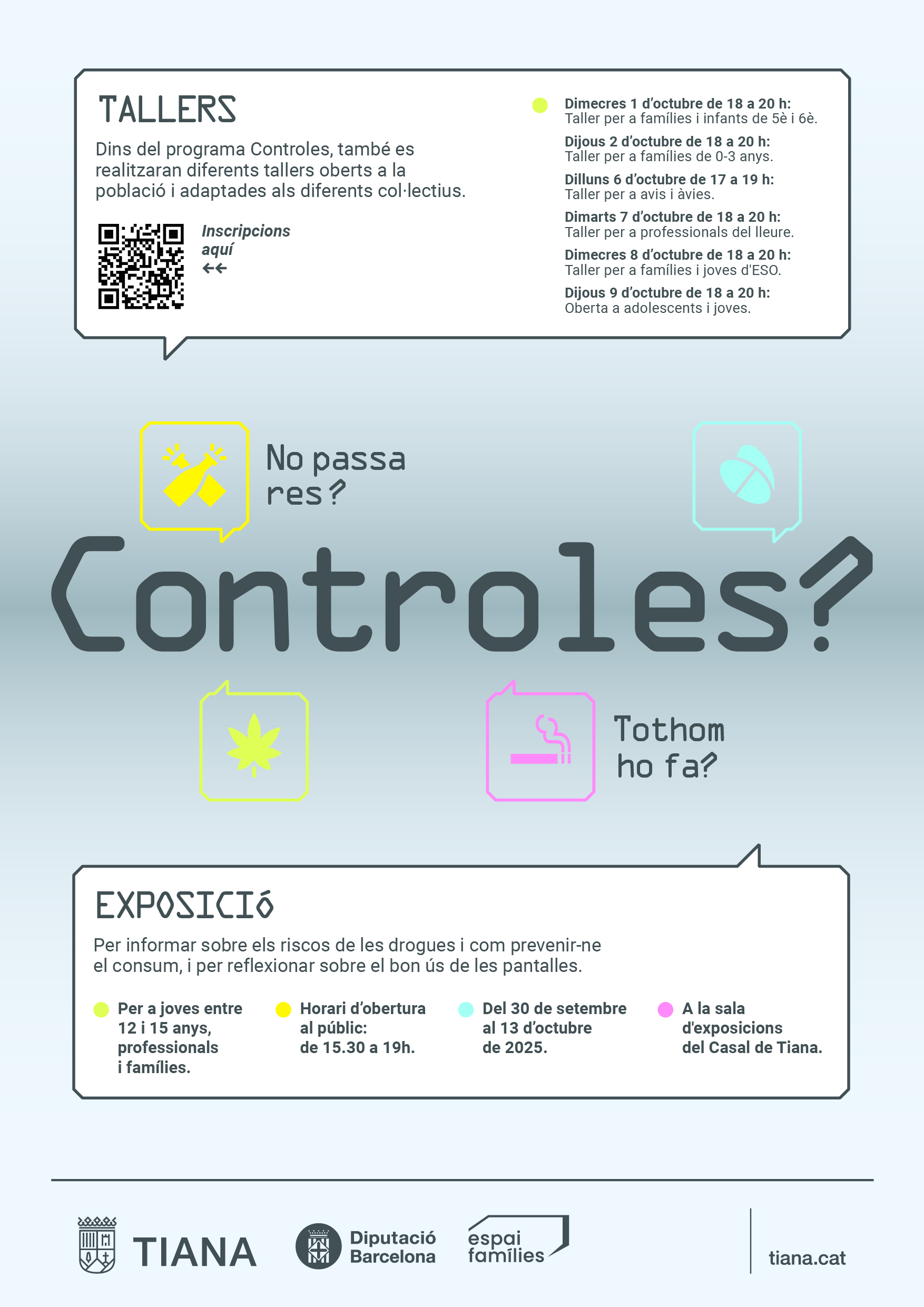  Exposició i Tallers "Controles"
